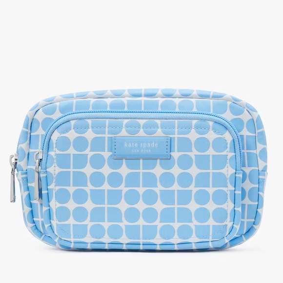 Kate Spade Noel Jacquard Belt Bag
Astral Blue 
NWT - Picture 6 of 16